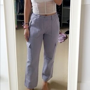 Pacsun Lilac Cargo Denim
